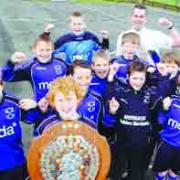 CHEERS A PLENTY: Salesbury Primary are looking forward to Wembley