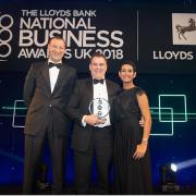 VISION SUPPORT SERVICES NAMED LLOYDS BANK EXPORTER OF THE YEAR AT THE LLOYDS BANK NATIONAL BUSINESS AWARDS