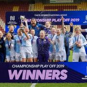 Rovers Ladies lift the Championship play-off final trophy