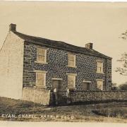 Harrop Fold Chapel circa 1920.