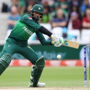 Pakistan's Mohammad Amir bats during the ICC Cricket World Cup group stage match at Trent Bridge, Nottingham. PRESS ASSOCIATION Photo. Picture date: Friday May 31, 2019. See PA story CRICKET West Indies. Photo credit should read: Tim Goode/PA Wire. RE