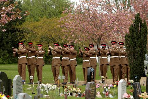 Lance Corporal Michael Foley funeral