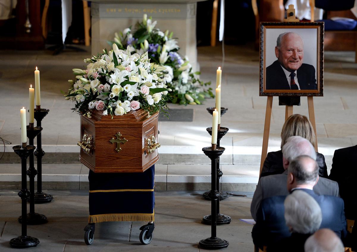 Tom Finney Funeral at St John’s Minster, Preston.