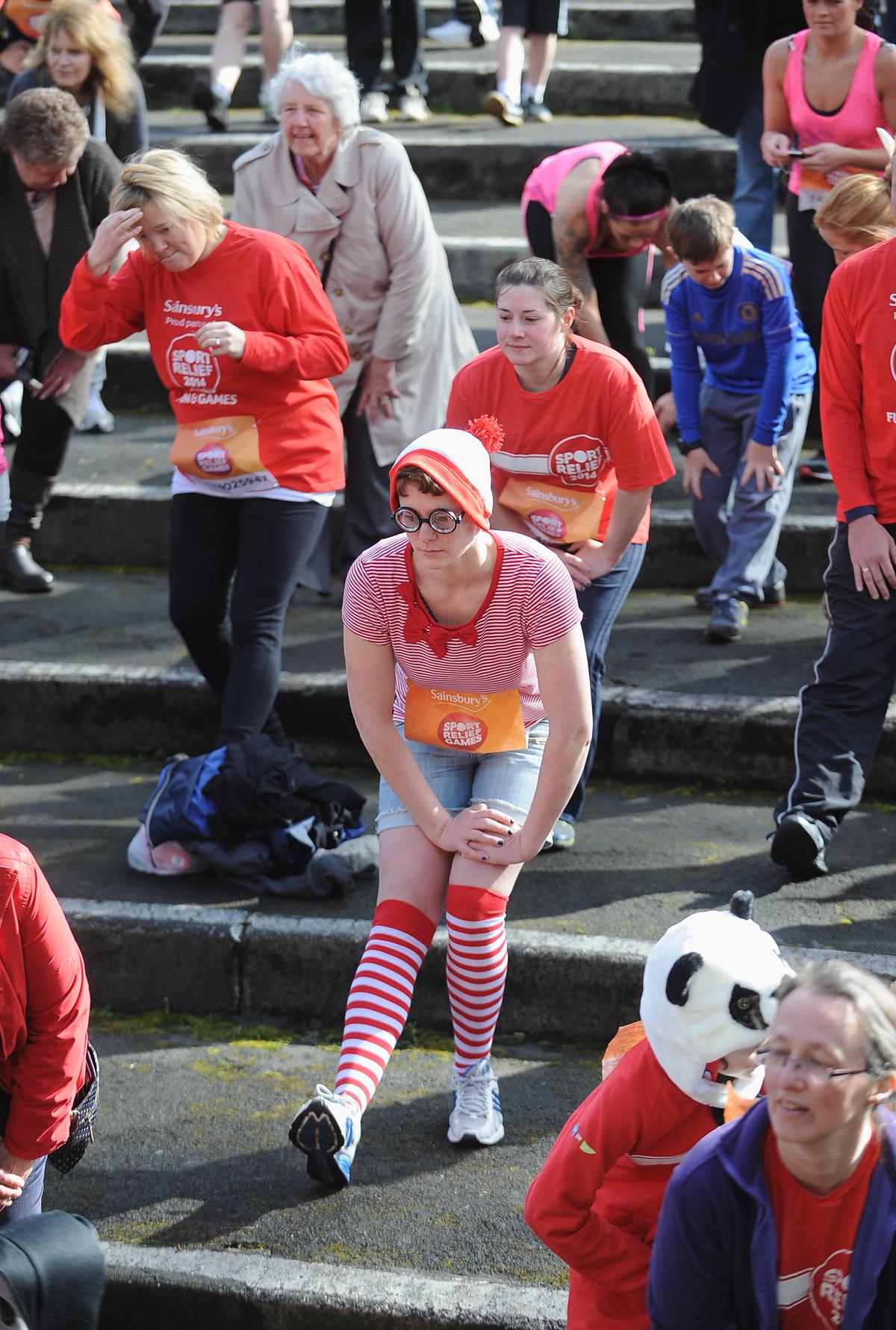 Sport Relief Mile 2014 - Clitheroe and Burnley