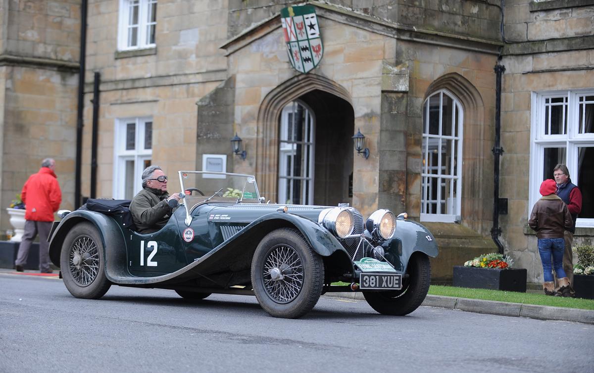 Flying Scotsman Rally, The Dunkenhalgh Hotel in Clayton-Le-Moors