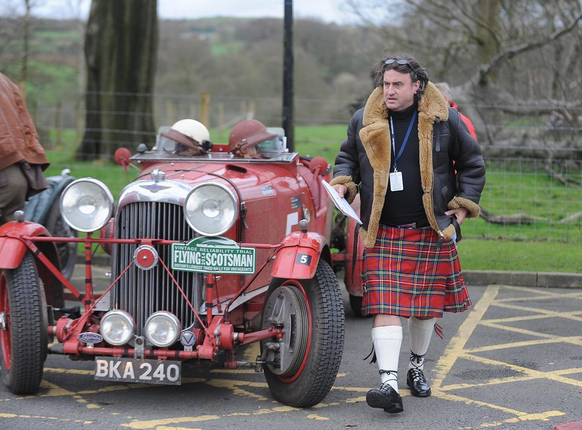Flying Scotsman Rally, The Dunkenhalgh Hotel in Clayton-Le-Moors