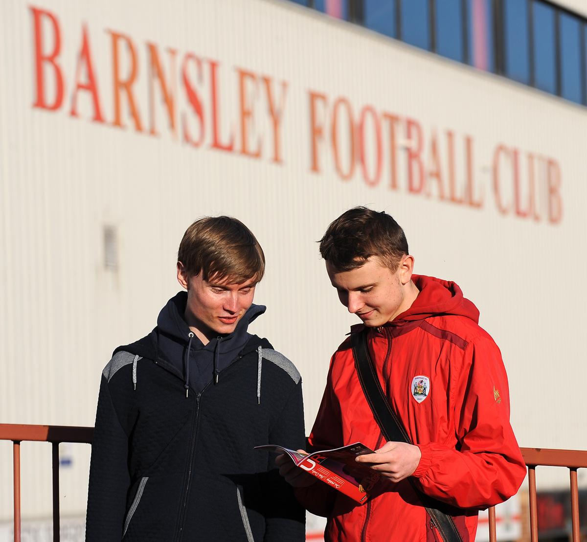 Burnley FC v Barnsley, Oakwell Stadium, South Yorkshire