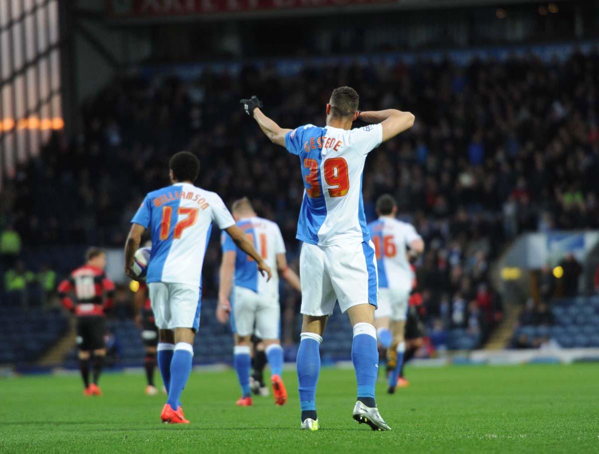 Blackburn Rovers take on promotion chasing QPR at Ewood Park.