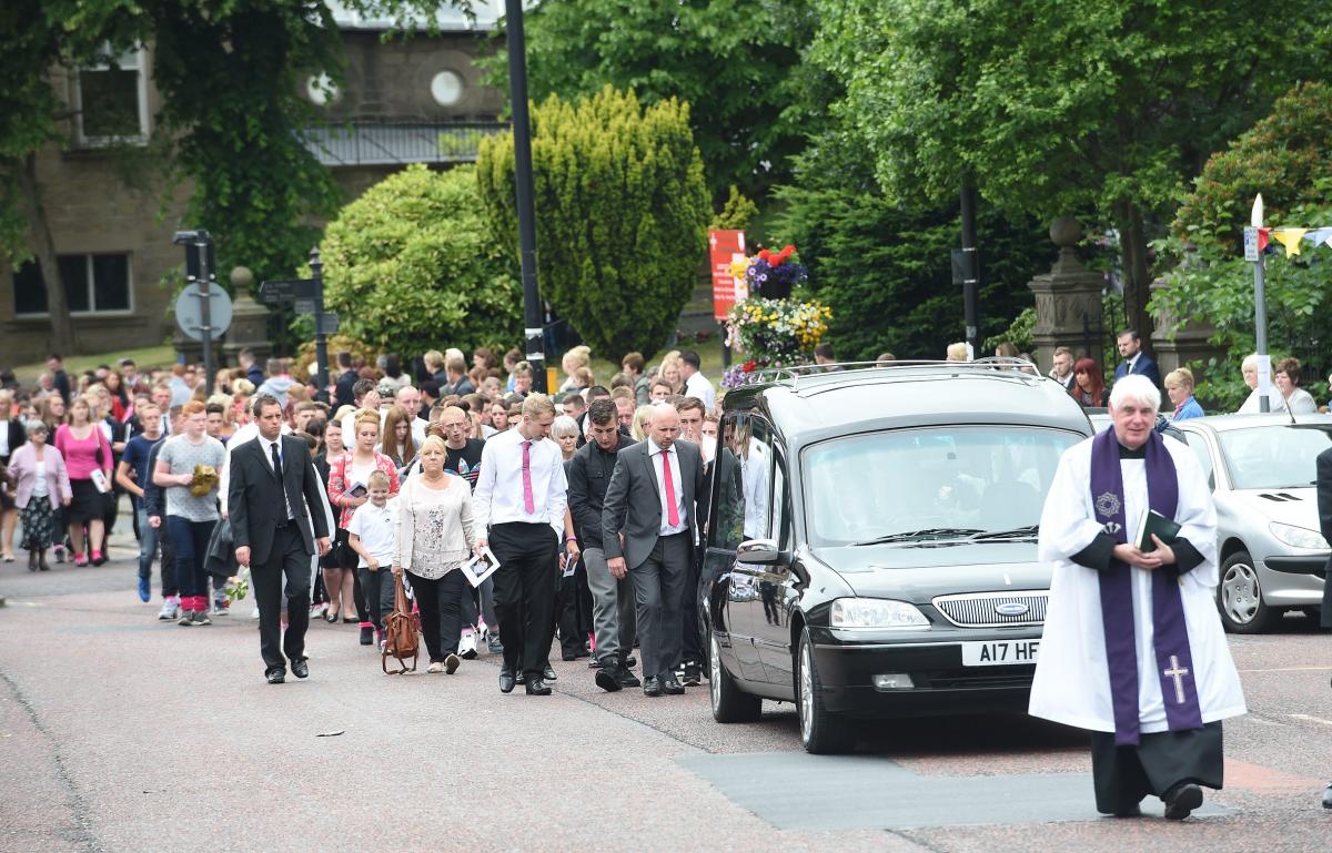 Funeral of James Goodship at Colne Parish Church
