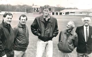 Tom Moody welcomed as pro to East Lancs, 1988