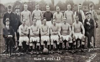 A Nelson FC team photo from the season prior to their historic win against Real Madrid