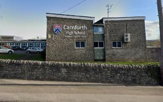 The fire service was called at around 12.15am on Wednesday (October 25) to reports of youths on the roof of Carnforth High School