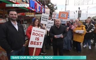 Dave Fishwick is rallying for Blackpool rock to be saved