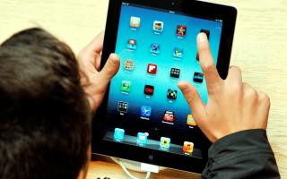 Parents are giving children iPads to keep them quiet