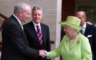 The Queen meets Martin McGuinness