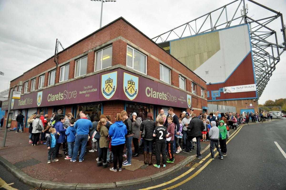 Clarets store signing