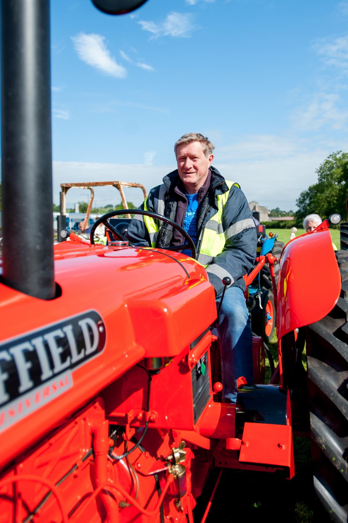 Pendleside charity tractor run