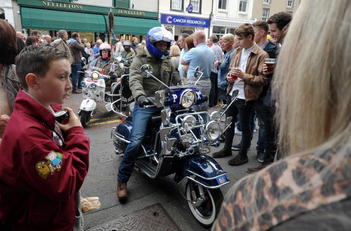 Mods in Clitheroe