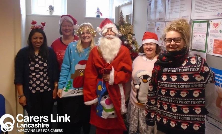 Carers Link Lancashire posted this festive photo on our facebook website