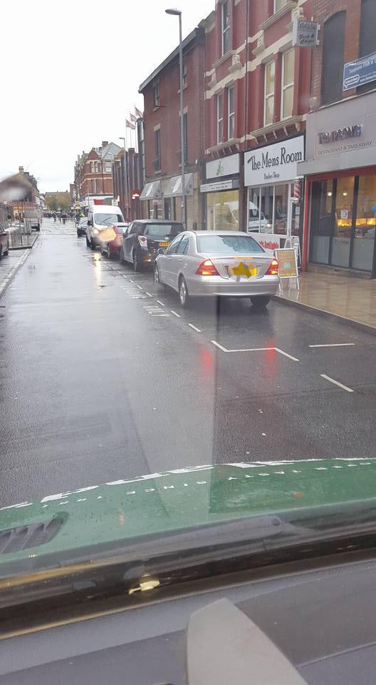 Bad parking in and around Blackburn