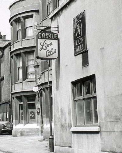 The Castle Hotel was situated on Market Street
In the early 1970s this pub was reputed to be part of the just emerging gay scene.
Picture source: John Cox