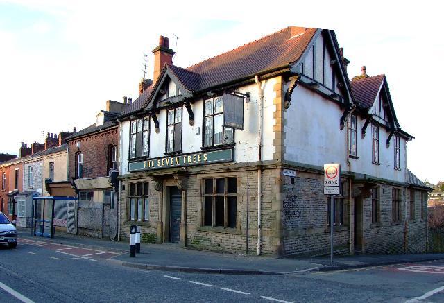 The Seven Trees was situated at 184 Whalley New Road.