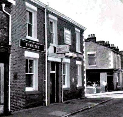 The Swan Hotel was situated on Whalley Street, at the corner with Earle Street.

Source: Max Taylor