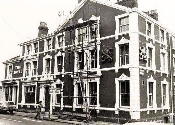 The Royal was situated on Victoria Street.

Source: Max Taylor