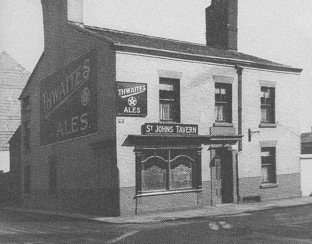 The St Johns Tavern was demolished c. 1963/64.