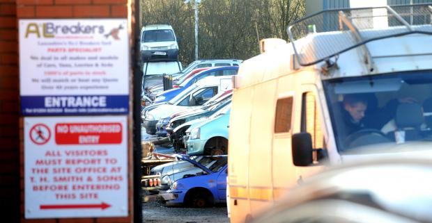 GALLERY: Lancashire scrapyard raids