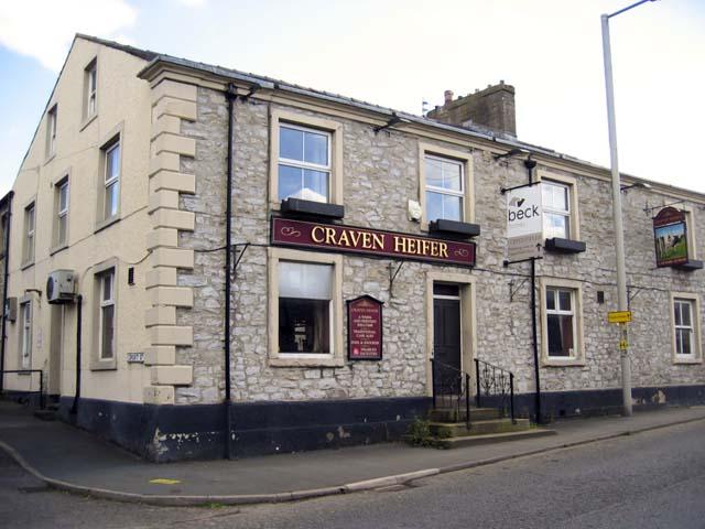The Craven Heifer was situated at 105 Whalley Road.