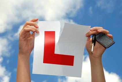 PASSED: A learner finally gets to rip up the L plates