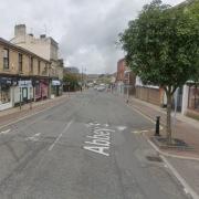 Abbey Street in Accrington has been closed by due to an ongoing police incident.