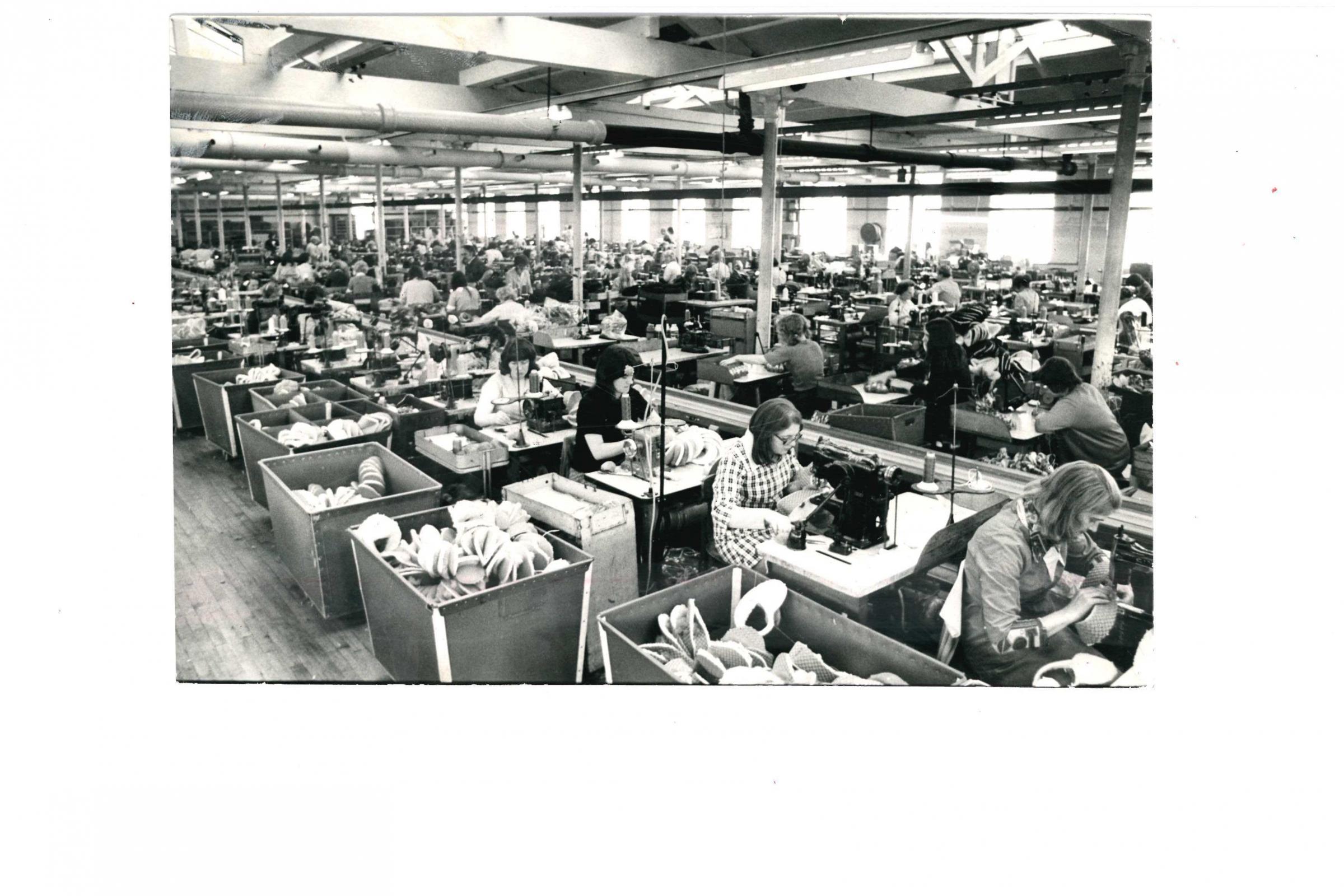 Nostalgia: Workers put their sole into it at Lambert Howarth