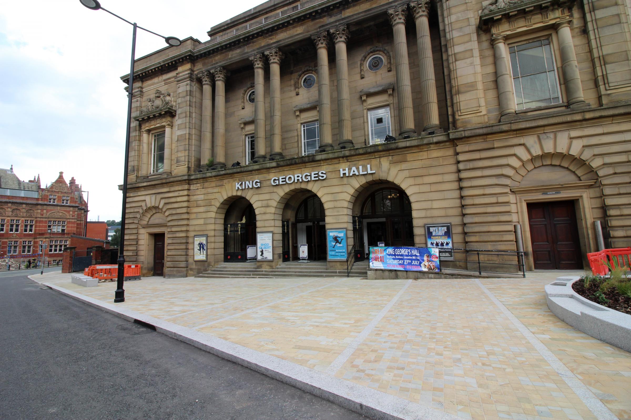  Pavement outside King George Hall