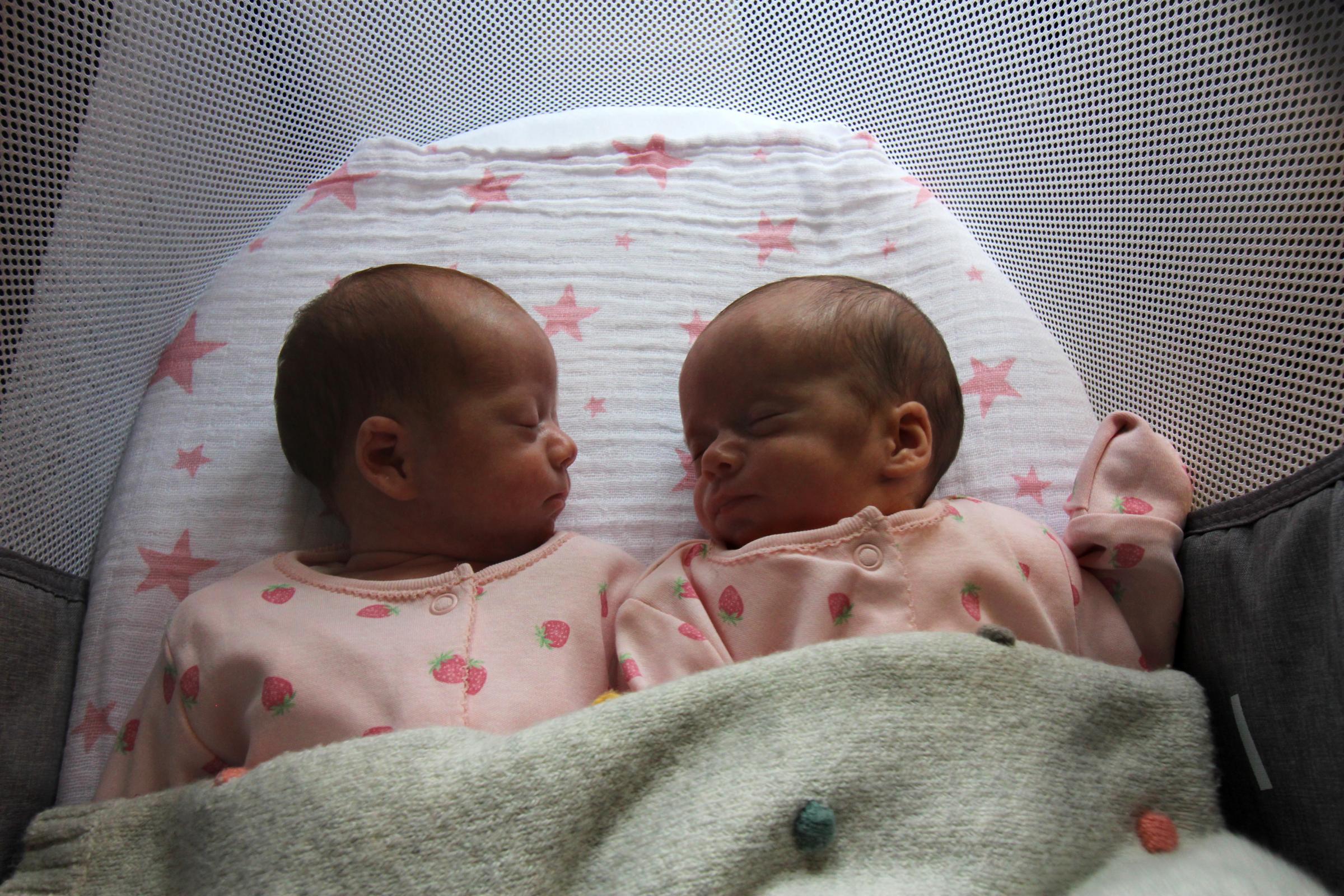 Premature twin girls finally home after spending 1,000 hours in intensive care
