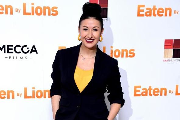 Hayley Tamaddon, 42, welcomes 'perfect' first child