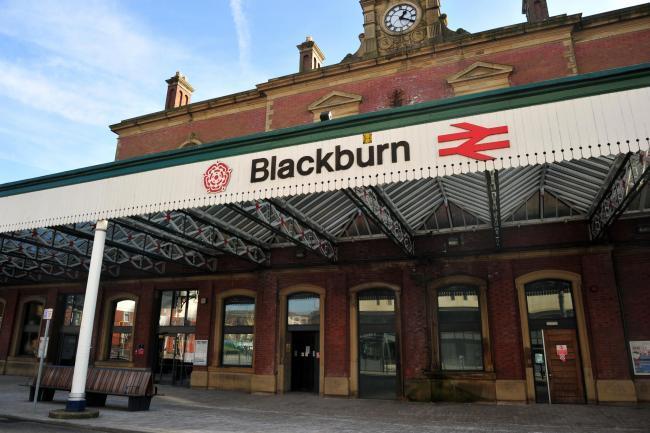 Blackburn Railway Station.