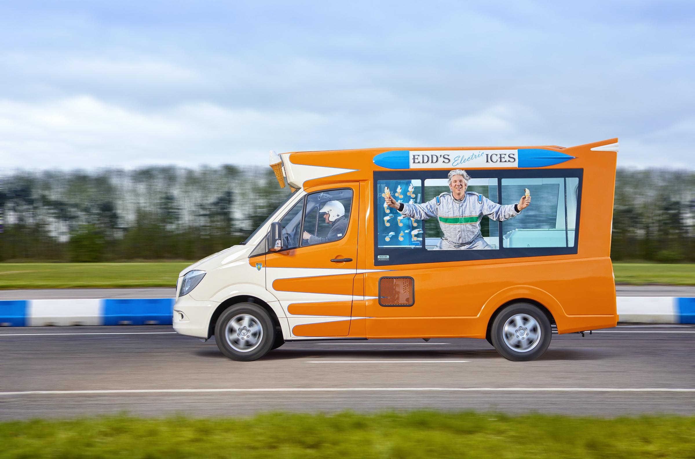electric ice cream van for sale
