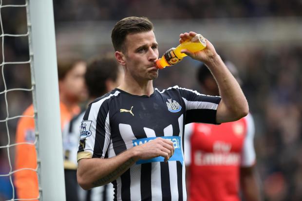 Ryan Taylor during his Newcastle days