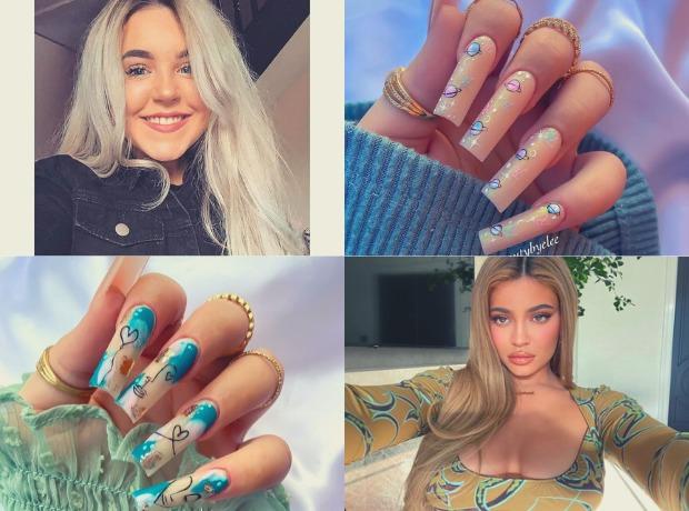 Talented Blackburn teenager inspires Kylie Jenner's nail artist |  Lancashire Telegraph