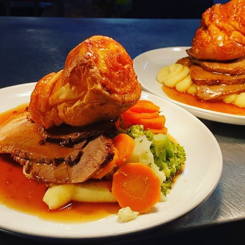 One of the takeaway Sunday roasts being served up by Dollys