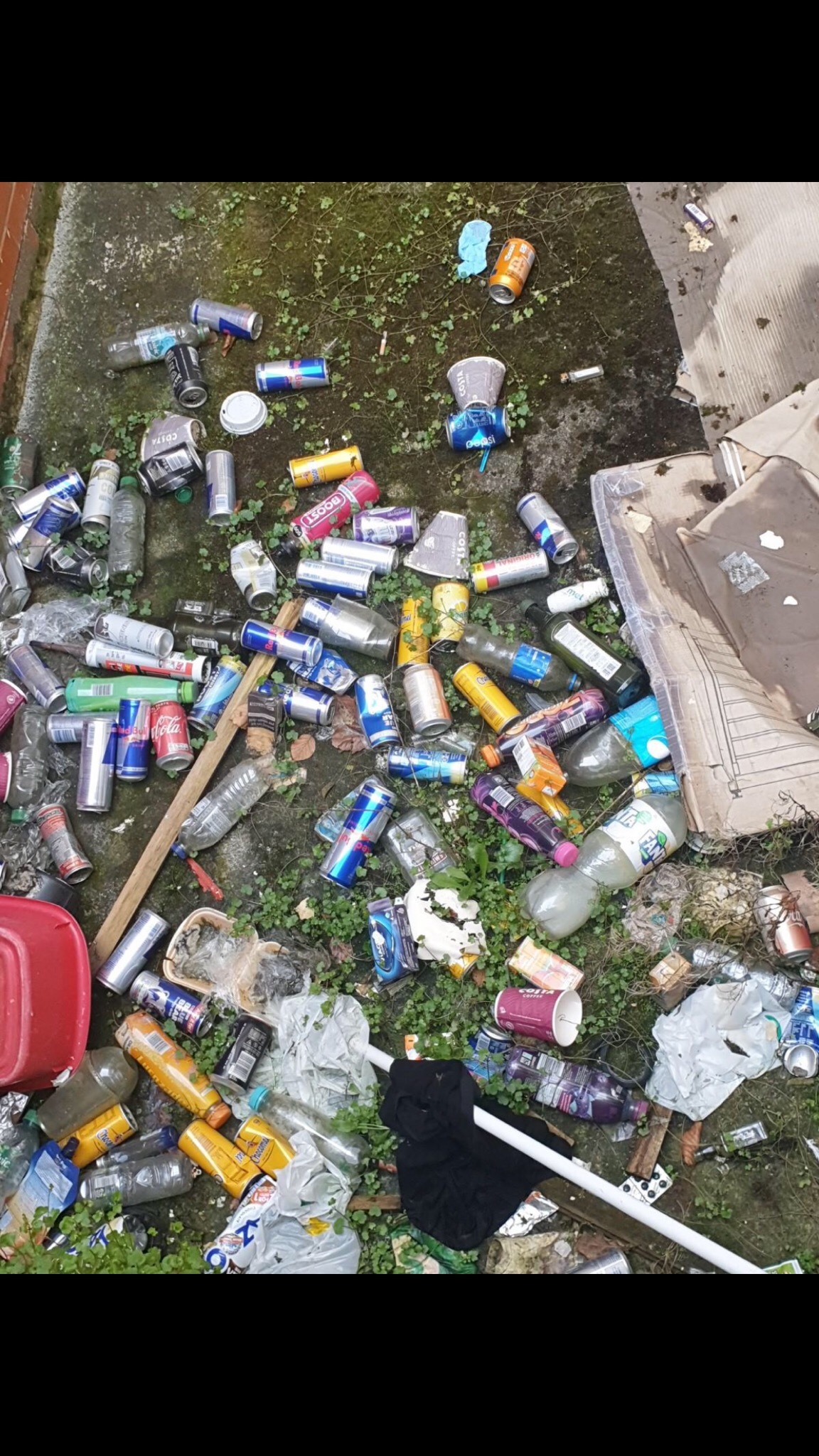 Teens have been causing havoc, taking drugs and littering close to thw Mosque on Bond Street in Nelson