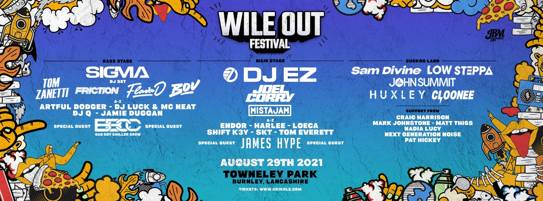 Wile Out line-up