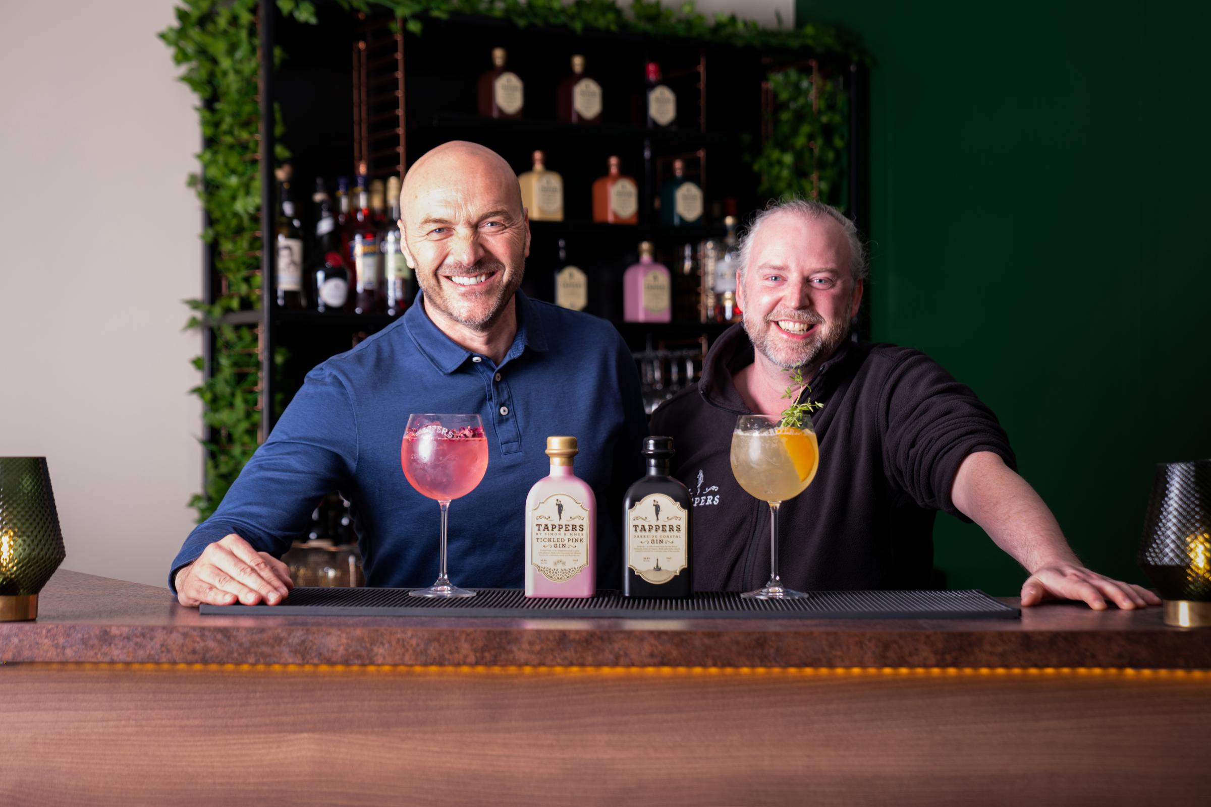 Simon Rimmer and Steve Tapril from Tappers Gin