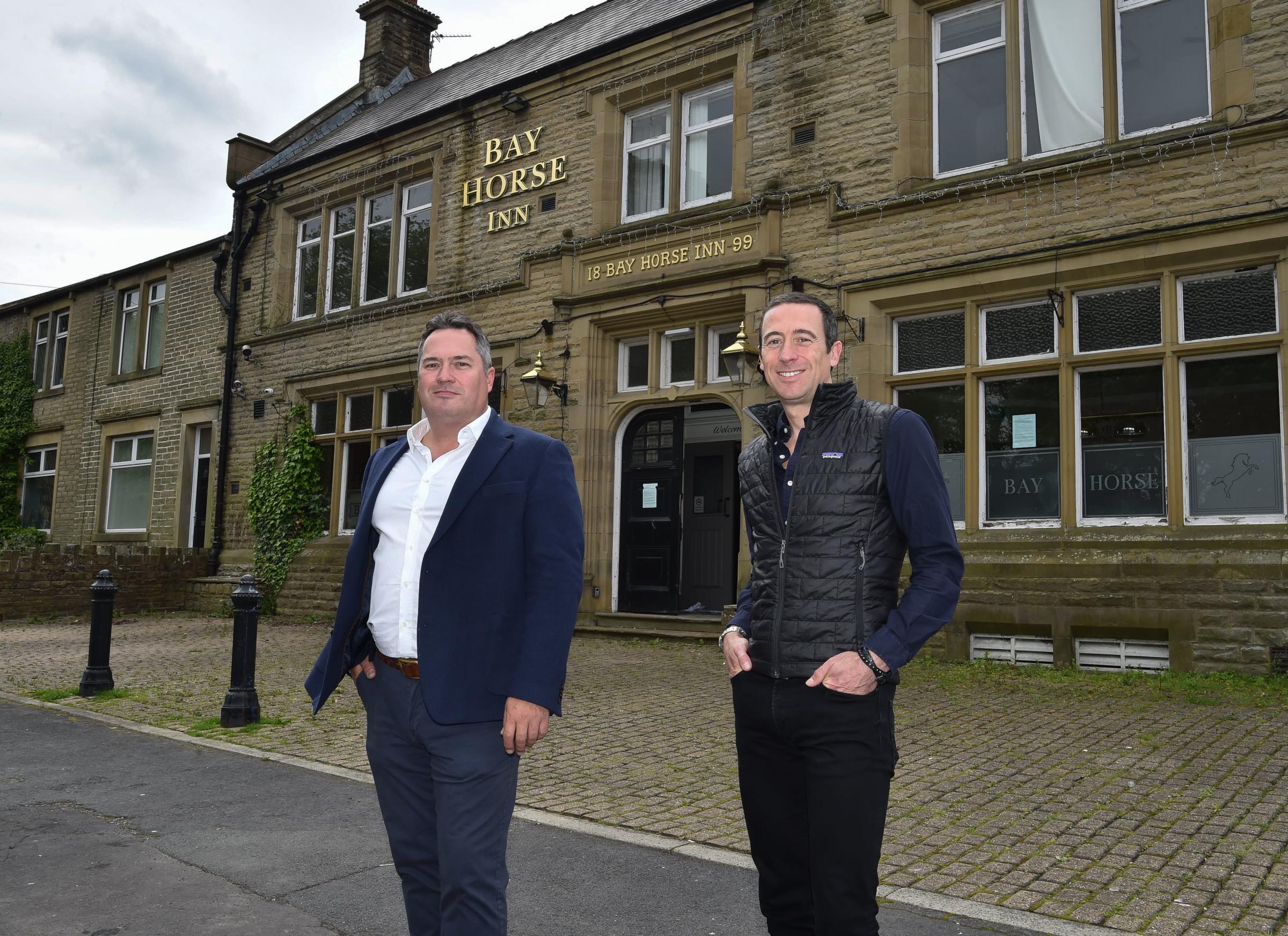 28th May 2021 The Bay Horse, 17 Church Square, Worsthorne, Burnley BB10 3NH L-R Chris Nevin - Director/ Owner / Jon Nevin - Director/ Owner MANDATORY CREDIT: Bernard Platt For editorial use only. Copyright remains property of Bernard Platt Wigan