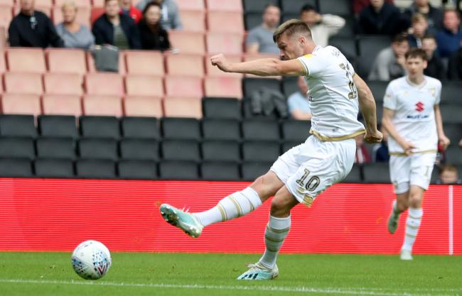 Rhys Healey was among the goals for MK Dons before his switch to Toulouse last summer
