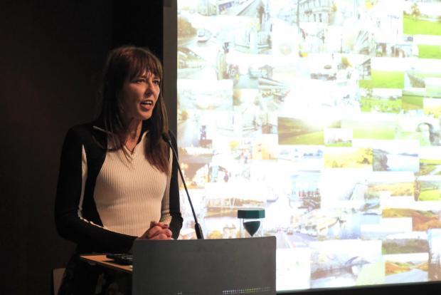 Lancashire Telegraph: Debbie Lander at the launch of Lancashire 2025