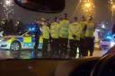 Police officers outside Star City cinema in Birmingham. Photo by Rachel Allison/PA