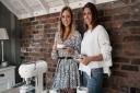 Family firm: Rebecca Kane and Emmie Brookman run Silver Mushroom together